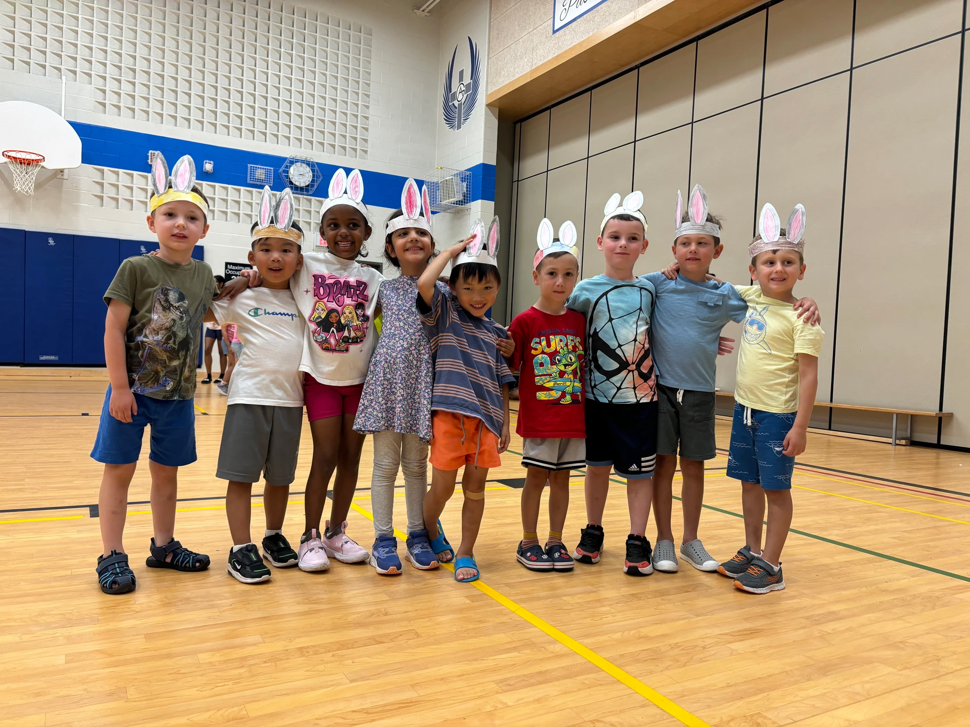 Little Movers campers have fun with their new friends at Rouge Camps.