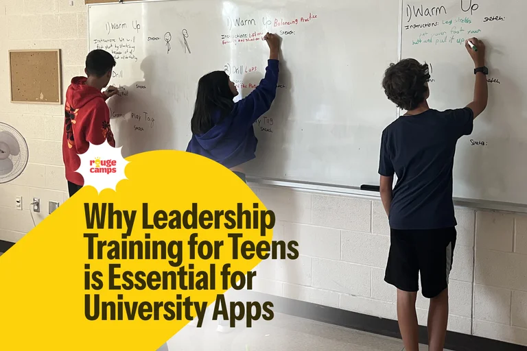 Why Leadership Training for Teens is Essential for University Apps