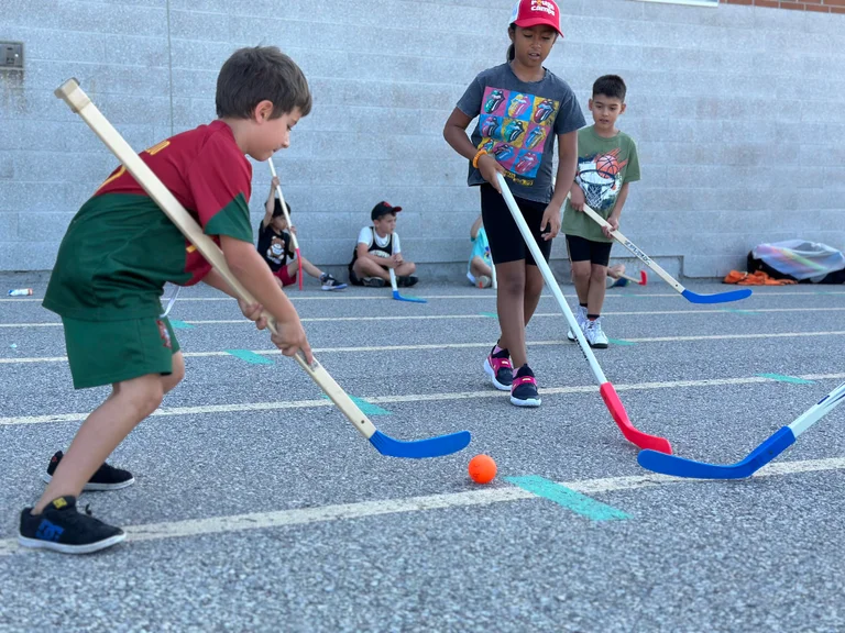 Hockey elective at Rouge Camps.
