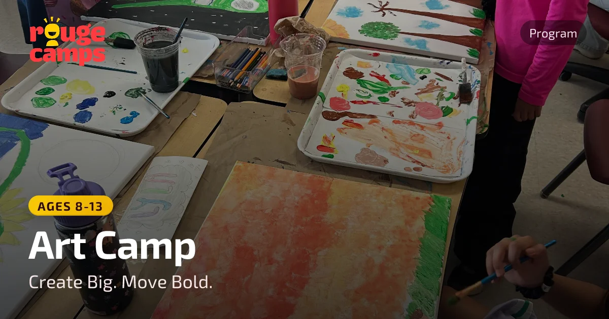 Art Camp for Kids | Summer Art Camp Activities for Ages 8-13